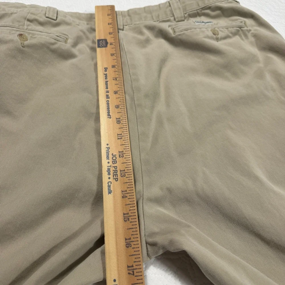 Vtg Polo Ralph Lauren Philip Pant Khaki Chino Flat Front Mens 38x31 (Fits 36x29)
